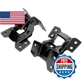 B09987n1fh Ecotric Steel Door Hinge Kit For 68-69 Camaro Firebird And 68-79 Nova Upper Dr