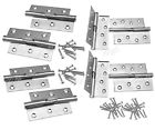 Ed702921684252 Pair Of Stainless Steel Rising Butt Handed Lift Off Door