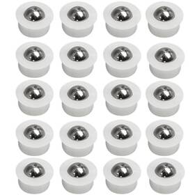 Eingsdfgch 618202077487 20 Pieces Small Ball Transfer Bearing Mini Table Conveyor Roller Bearings