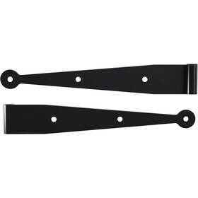 Shwm000x10shssbl Ekena Millwork Steeltek Strap Hinge 10 Inch W With Offset Sold As Pair 304 Stainless Steel