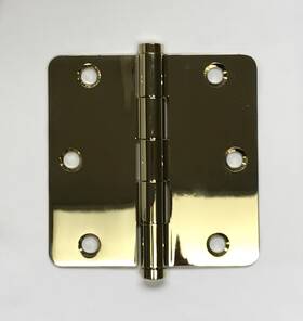 36-96123pvd Emtek Solid Brass Door Hinges - 3 1/2 X Lifetime Polished