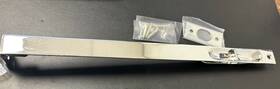 8503us26 Emtek 738505042170 12 Inch Solid Brass Flush Bolt Square Corners Polished Chrome
