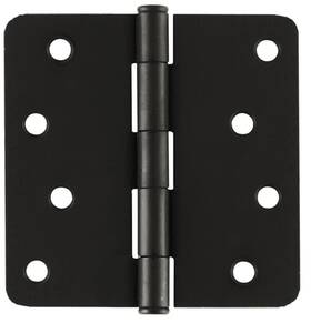 91024 Emtek 4 Inch X Plain Bearing 1/4 Radius Corners Mortise
