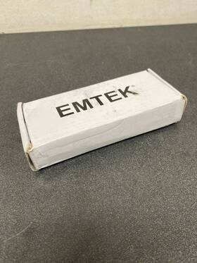 92013us14 Emtek 3.5 Inch Square Corner Mortise Hinge Pair - Polished Nickel
