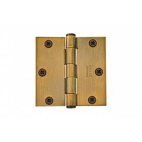 92013us7 Emtek 92013 3.5x3.5 Inch Square Corner Plain Bearing Mortise Hinge Pair French Antiq