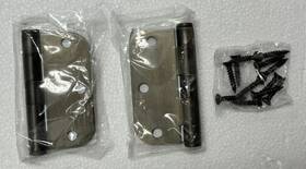 920337 Emtek 9200 Plain Bearing Steel Hinges Door Hardware In Antique Brass New