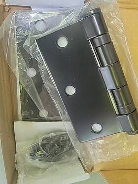 9401310b Emtek 94013 10b 3.5 Inch X Heavy Duty Square Corner Ball Bearing Hinges