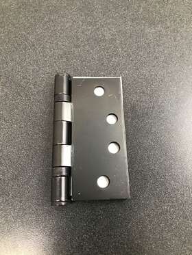 94014us10b Emtek 4 Inch X Steel Ball Bearing Hinges - Pair Oil Rubbed Bronze