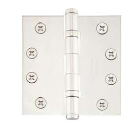94014us26 Emtek Steel Ball Bearing Door Hinge With Screw 2 Pack Polished Chrome
