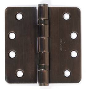 94024 Emtek 4 Inch X Ball Bearing 1/4 Radius Corners Mortise