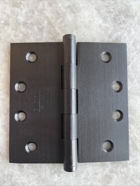9611410b Emtek Bearing Hinges 4 Inch X Oil Bronze Three