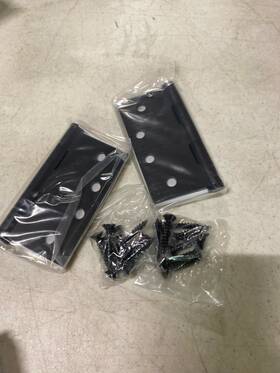96214us10b Emtek 4 Inch Solid Brass Mortise Hinge Pair Oil Rubbed Bronze