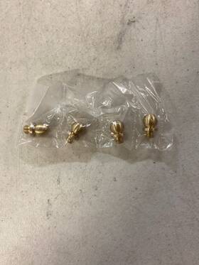 97303us4 Emtek Solid Brass Ball Tip Finials For 3-1/2 Inch Hinges Pack Of 4 Satin