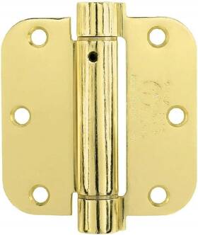 95033us3 Emtek Products Inc 95033 3.5 Inch X Spring Mortise Hinge With 5/8 Radius Corners - Pair Po