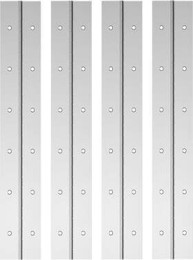 Ephech 445030882845 4pcs 12inch Stainless Steel 304 Continuous And Piano Hinges Heavy Duty Ni