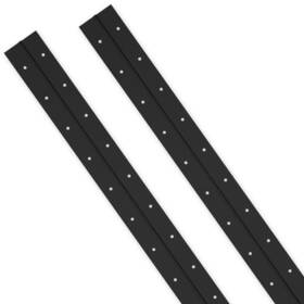Ephech 723722469893 20inch Black Continuous And Piano Hinges 2pcs Heavy Duty Stainless Steel