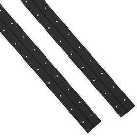 Ephech 723722469992 Black Piano Hinges 20inch 2pcs Heavy Duty Stainless Steel Continuous And