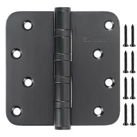 Eumtenr 736961707169 304 Stainless Steel 4 Inch Door Hinges Heavy Duty Ball Bearing 1/2ftft
