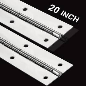 Evancent 747301409506 2pack Heavy Duty Piano Hinge 2 Inch Open Width X 20 Continuous And Hinges