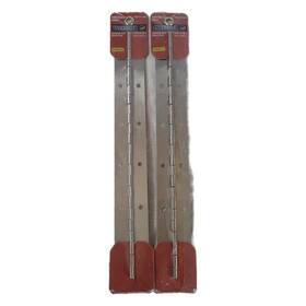 100027809 Everbilt 030699202379 1/2 In X 12 Stainless Steel Continuous Hinge Lot Of 2 New