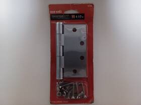 162088 Everbilt 030699204427 4 1/2 Inch Satin Chrome Finish Commercial Door Hinge