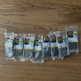 1005 Everbilt 030699283460 Lot Of 8 Squeak-free Door Hinge Matte Black 4 Inch X 1/4