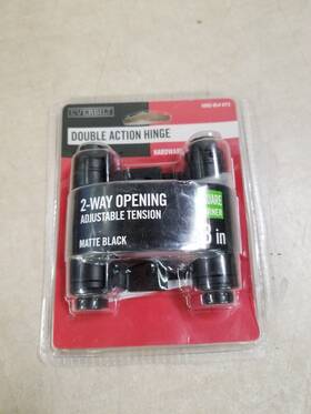 1005 Everbilt 030699288267 Double Action Hinge W Hardware 2 Way Opening Adjustable Tension Square