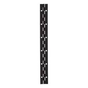 Everbilt 030699289264 1-1/2 Inch X 48 Square Radius Matte Black Continuous Hinge
