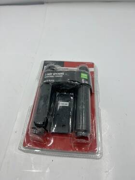1005 Everbilt 030699289363 Square Radius Double Action Hinge Matte Black 6 Inch 28936 686 057