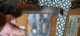 Everbilt 030699601424 8 In Natural Bronze Thumblatch Patina