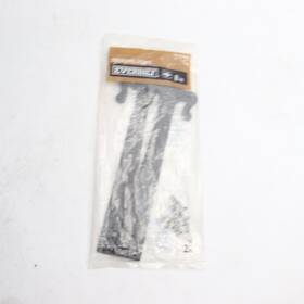 10244 Everbilt 2-pk Decorative Strap Hinge Black 8 Inch