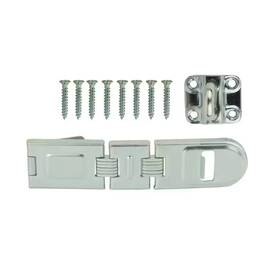 Everbilt 313023423429 7-3/4 Inch Zinc-plated Double Hinge Safety Hasp