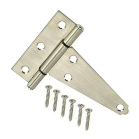 Everbilt 313027325378 4 Inch Stainless Steel Heavy-duty Gate Tee Hinge