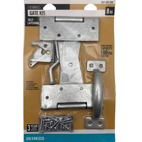 33685 Everbilt Gate Tee Hinge Latch And Pull Set Galvanized Steel Weather Resistant