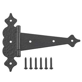Everbilt 445005914939 8 Inch Black Decorative Gate Tee Hinge
