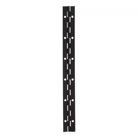 Everbilt 445046810856 1-1/2 Inch X 48 Square Radius Matte Black Continuous Hinge