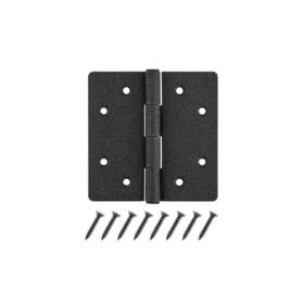 60226 Everbilt Heavy-duty Butt Hinge 5 In Matte Black Steel Electrophoresis Coating