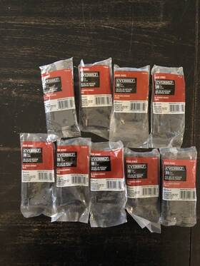 716257 Everbilt Lot Of 9 Square Corner Door Hinge Screw Oil-rubbed Bronze 3 Inch