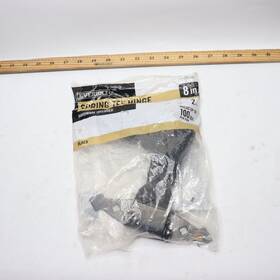 717-510 Everbilt 2-pk Decorative Spring Gate Tee Hinge Black 8 Inch - Missing Hardware
