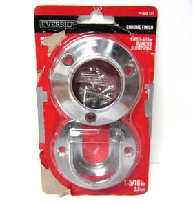 Eh-wsthdus-325 Everbilt 869137 1-5/16 Inch Chrome Finish Closet Pole Socket - New
