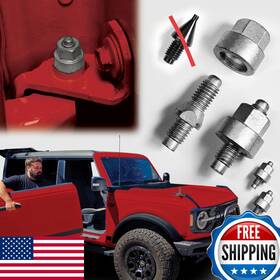 Ez4x4 B0ckc3mbw6 Bronco Door Hinge Alignment Pin Guide Kit 4pk Removal Pins For Ez
