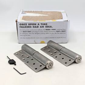 30092 Falkbuilt 6 Inch Hydraulic Pin Hinges Rh - Hold Open