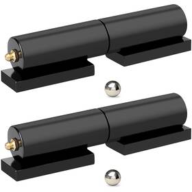 20241031 Fardtry 2 Sets 7 Inches Barrel Gate Hinges Weld On Heavy Black