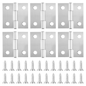 697244 Fdczeyxior 1 Oyarusxp 6 Pcs Small Door Hinges Inch Mini For Crafts Stainless Steel