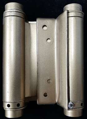 876-4-gold Ferum #876-4 Inch -gold Double-acting Spring Hinge Sprayed Gold Finish
