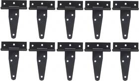 Fg004-3chy Fgen 10x Bisagra De Correa En T 3 Pulgadas Para Puerta Cobertizo Granero