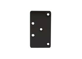 Pr03mb Fhc Preston Replacement Offset Back Plate - Matte Black