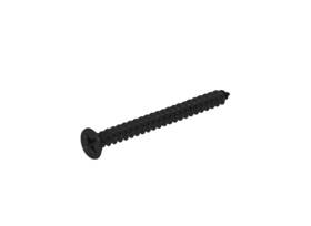 Ps123mb Fhc Wall Mount Backplate Screws #12 X 3 Inch - Matte Black Pack Of 10