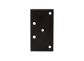Ve03mb Fhc Venice Replacement Offset Back Plate - Matte Black