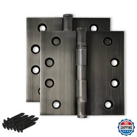 B08p7x7cfn Finsbury Hardware Solid Brass Door Hinge Heavy Duty Ball Bearing Polished 4x4 In
